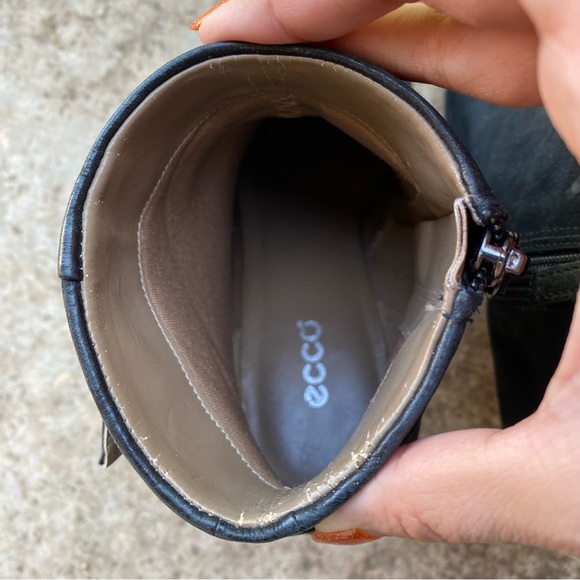 Ecco Black High Heel Booties - Picture 8 of 8